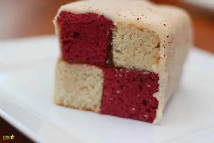 Are you after a vegan battenberg cake? Then this one with Beetroot and Coconut will be perfect for you. Go check it out! #vegan #veganrecipes #vegancakes #battenbergs