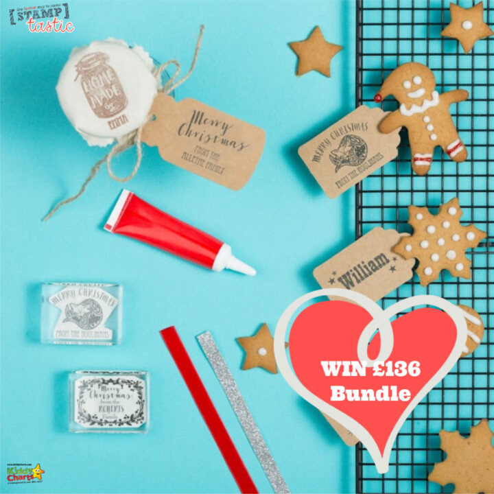 Win £136 of goodies from Stamptastic for a fabulous personalised Christmas! #giveaways #win #christmas