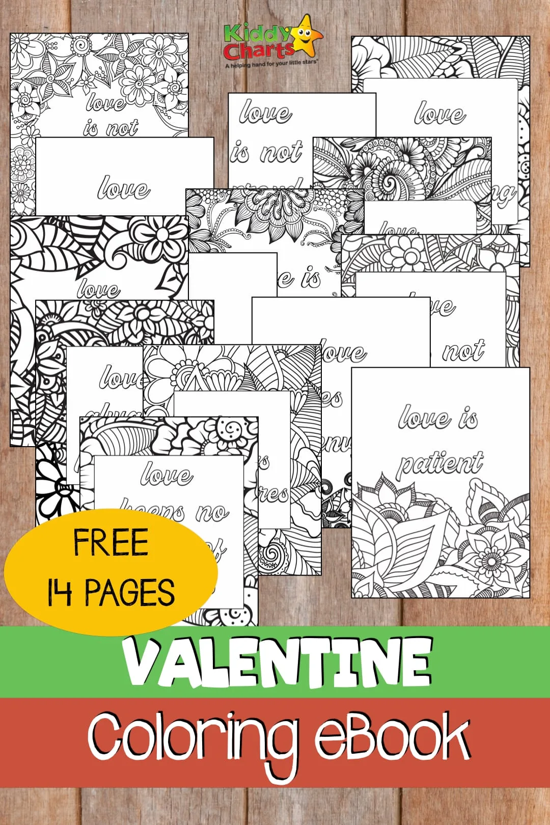 We have a lovely Valentines coloring book for you to download - check it out now! #valentinesday #love #coloring #valentines #ebooks