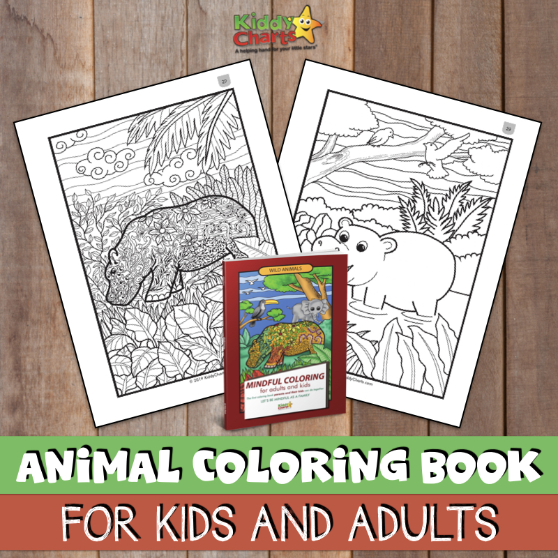 Our Hippo mindful coloring page for kids, part of our mindful coloring book. Get this for free and check out the rest! #coloring #colouring #animals #kids #adultcoloring #kidscoloring #hippos #nature #coloringbook #coloringbooks #freestuff