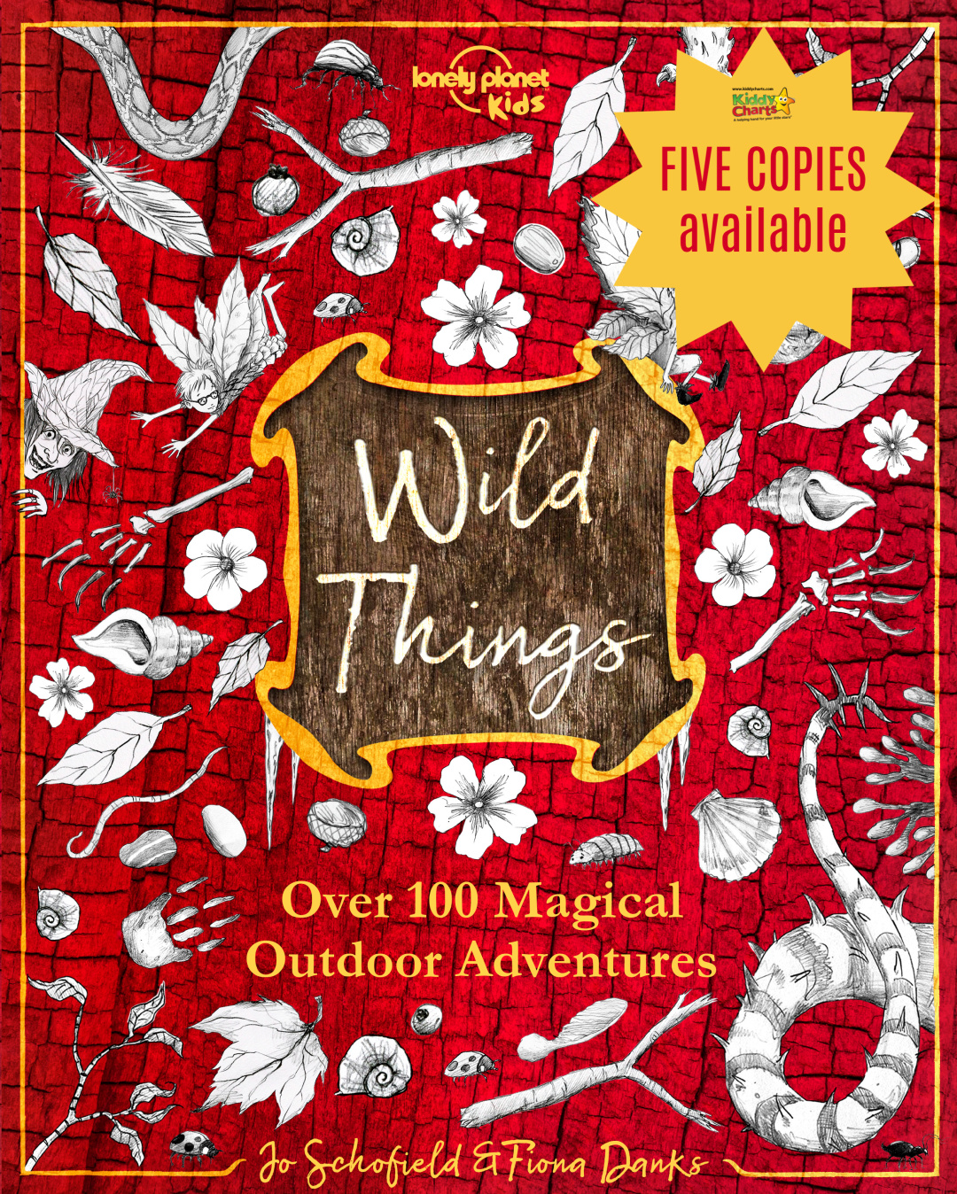 We have FIVE copies of the Wild Things book to giveaway from Lonely Planet Kids; check the comp and the book out on the site today! #giveaways #books #kids #win #prizes