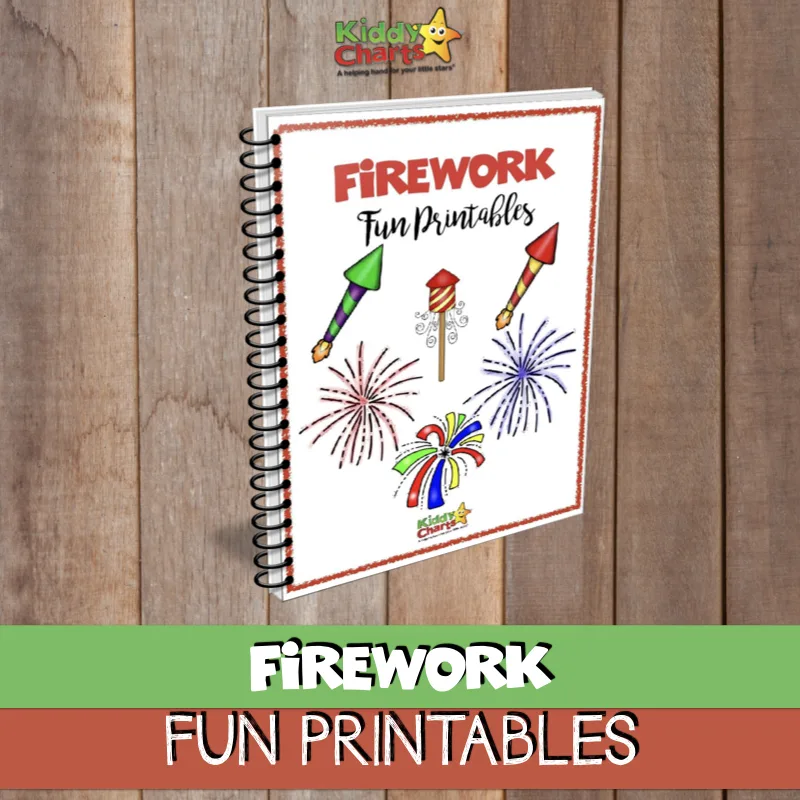 Fireworks fun printables free ebook for children