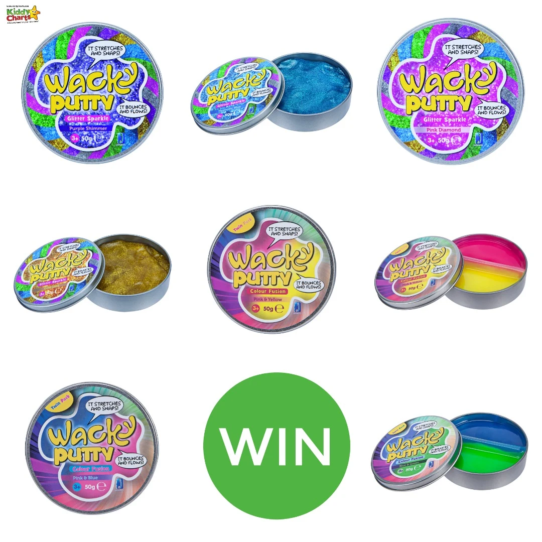 Come along and you can WIN some wacky putty to keep the kids entertained today! #putty #activities #kidsactivities #toys