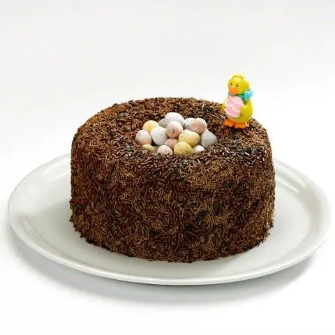 Chocolate Easter cake for kids - cake dessert and biscuit recipes