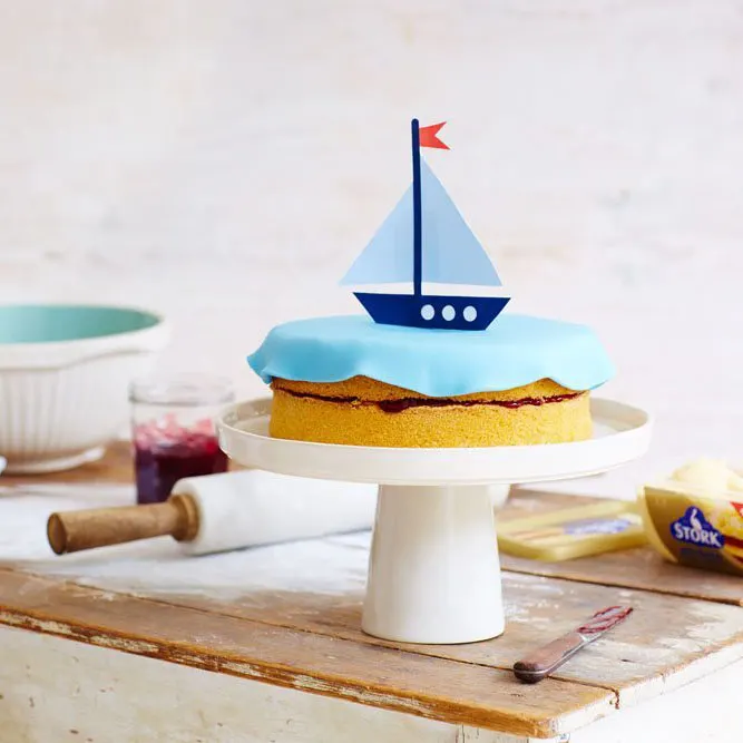 sail boat birthday cake - cake dessert and biscuit recipes