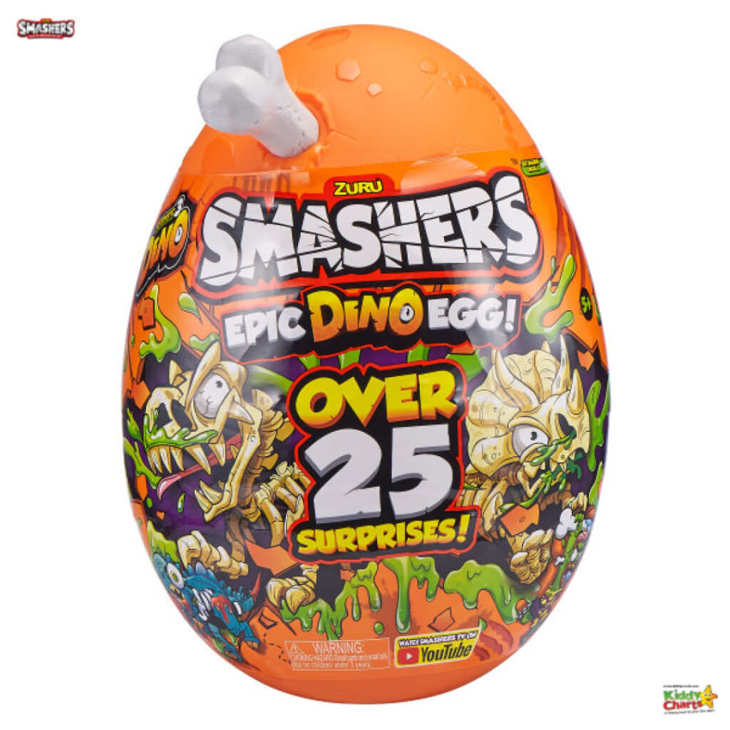 For day FIVE of our Summer Countdown on KiddyCharts, we have teamed up with ZURU to offer a roarsome Smashers Dino prize including an Epic Dino Egg!