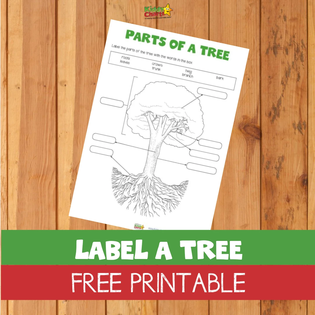 Our Label a Tree free printable can teach your kids so much!