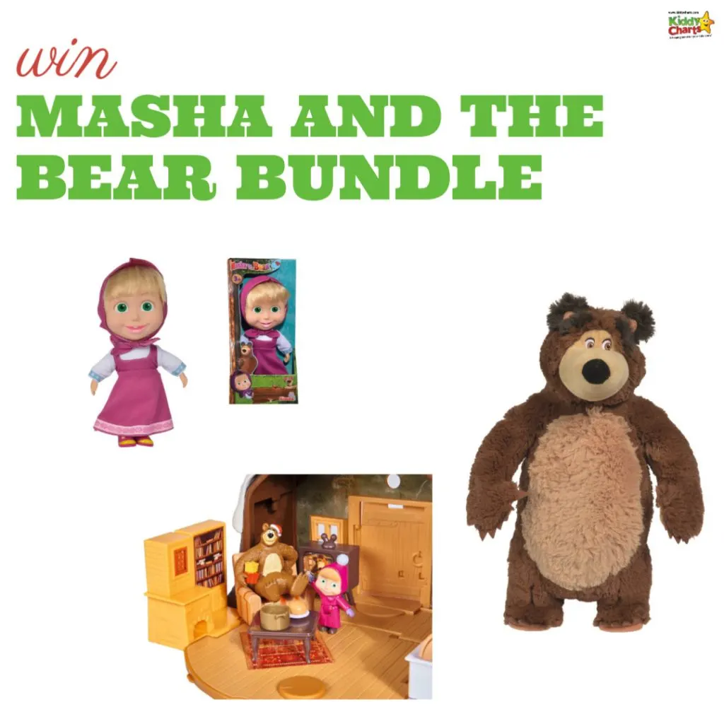 Masha and the Bear goodies giveaway to celebrate Season 3 launching!