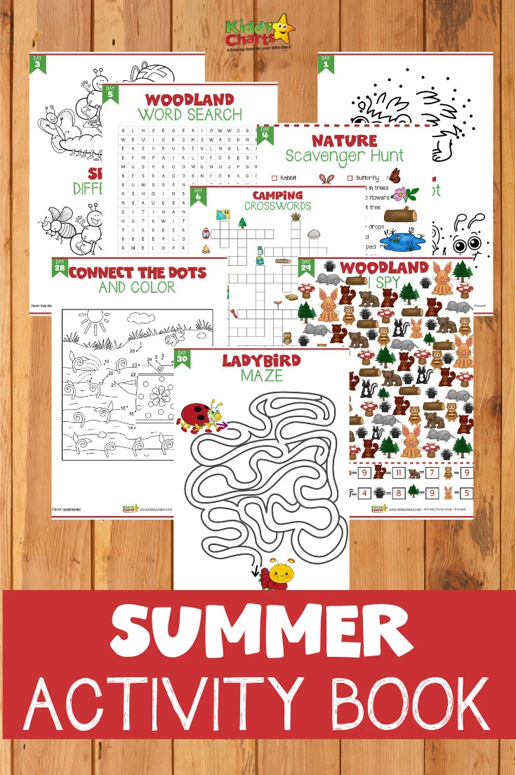 Grab 31 PAGES of summer activities for the kids - one for every. single. day. in August! #kidsactivities #summer #summerholidays #summercamp #summerfun #kids #ebooks
