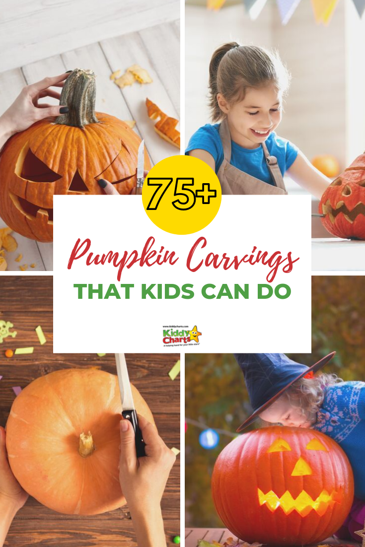 75 Pumpkin Carvings Templates That The Kids Can Do