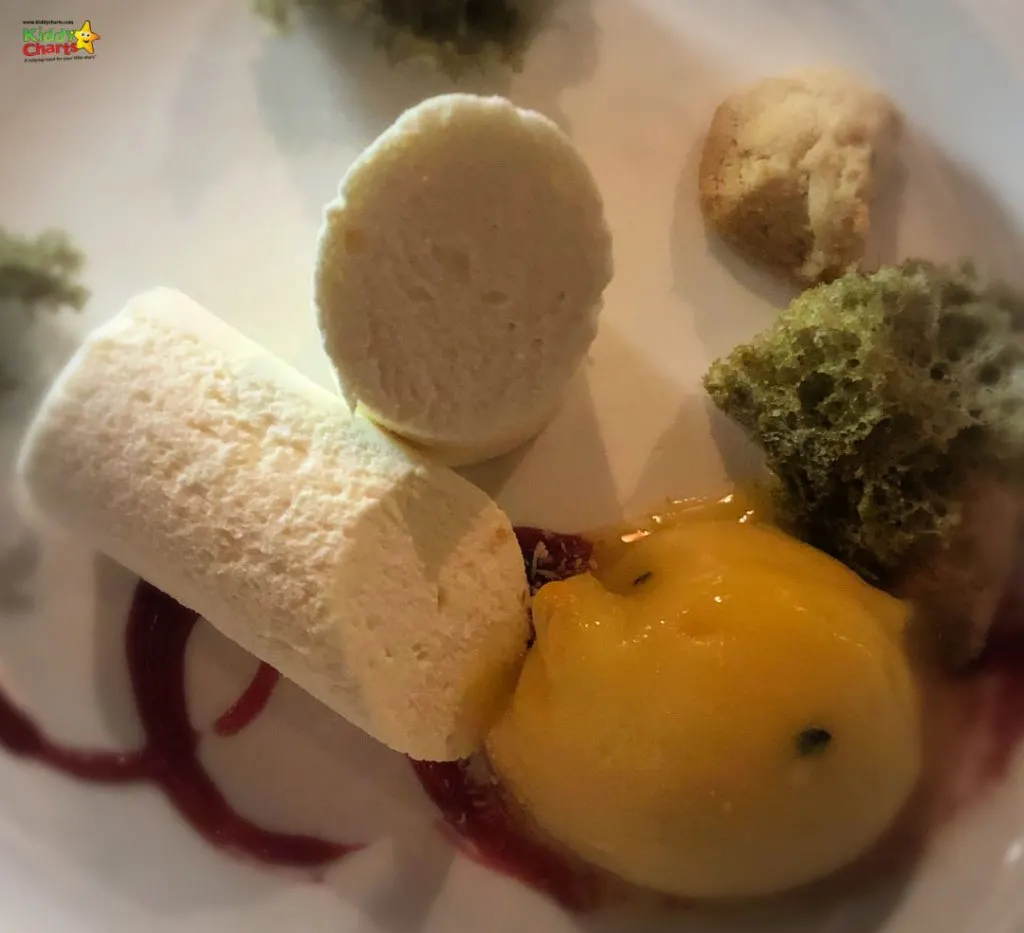 Shandrani resort review: dessert.