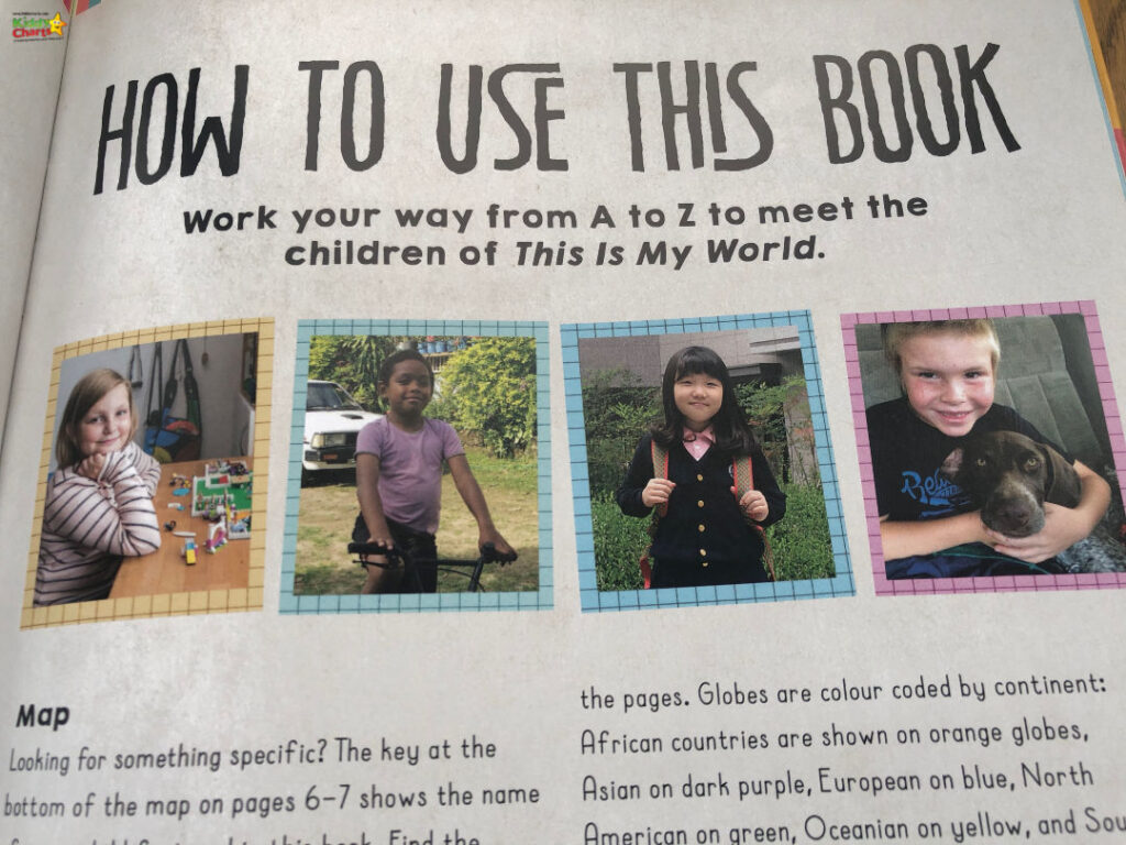Today we take a look at one of Lonely Planet's Kids books today; a book which enables you to meet 84 kids from different countries: This is My World.