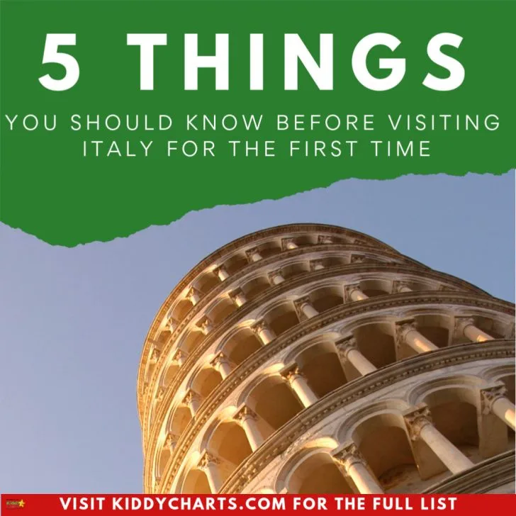 Visiting Italy for the First Time: 5 things you should know!