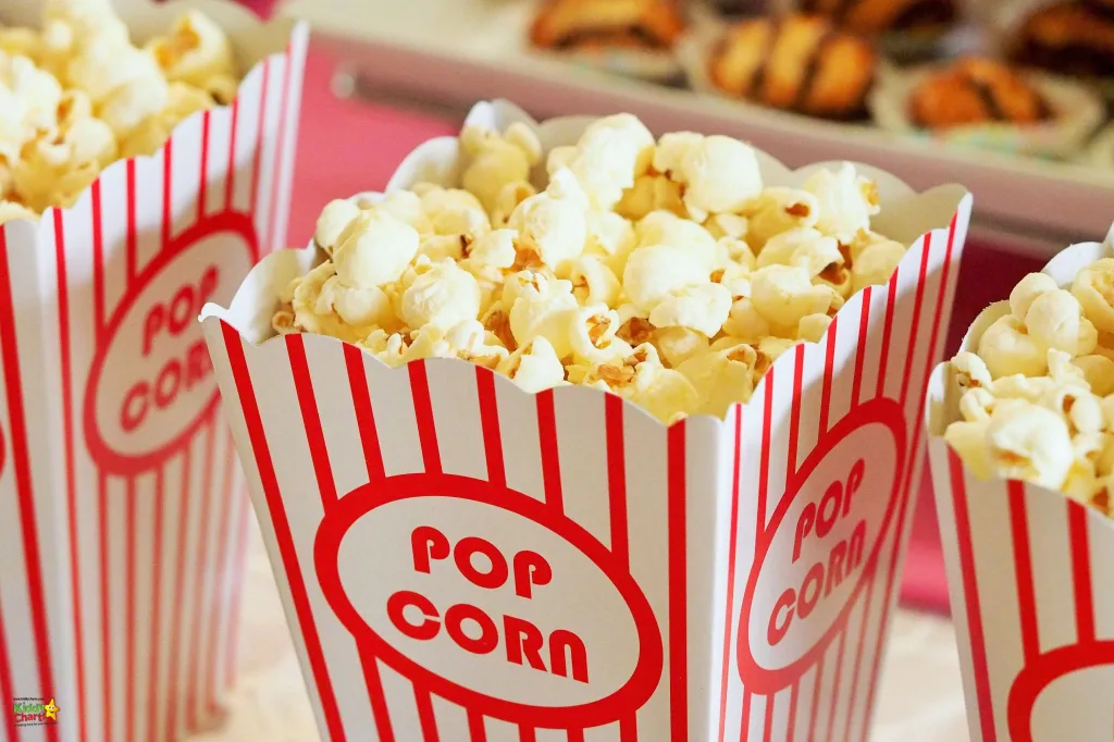 things to do with your kids this Christmas - popcorn.