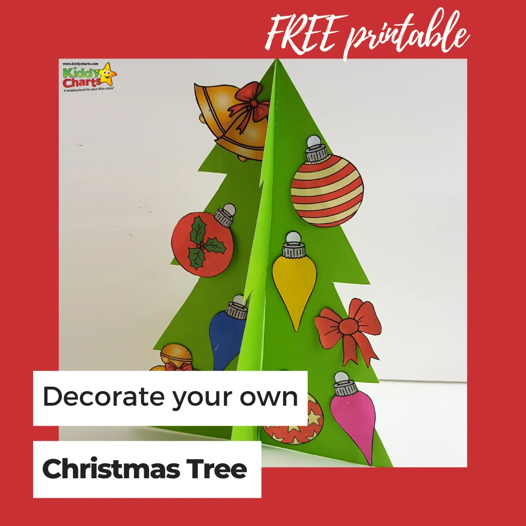 Christmas tree free printable.