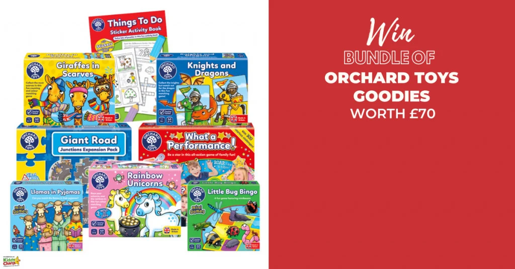 We've teamed up with award winning Orchard Toys to put together this bundle of Orchard Toys! It's the perfect way to kick off the Advent giveaways!