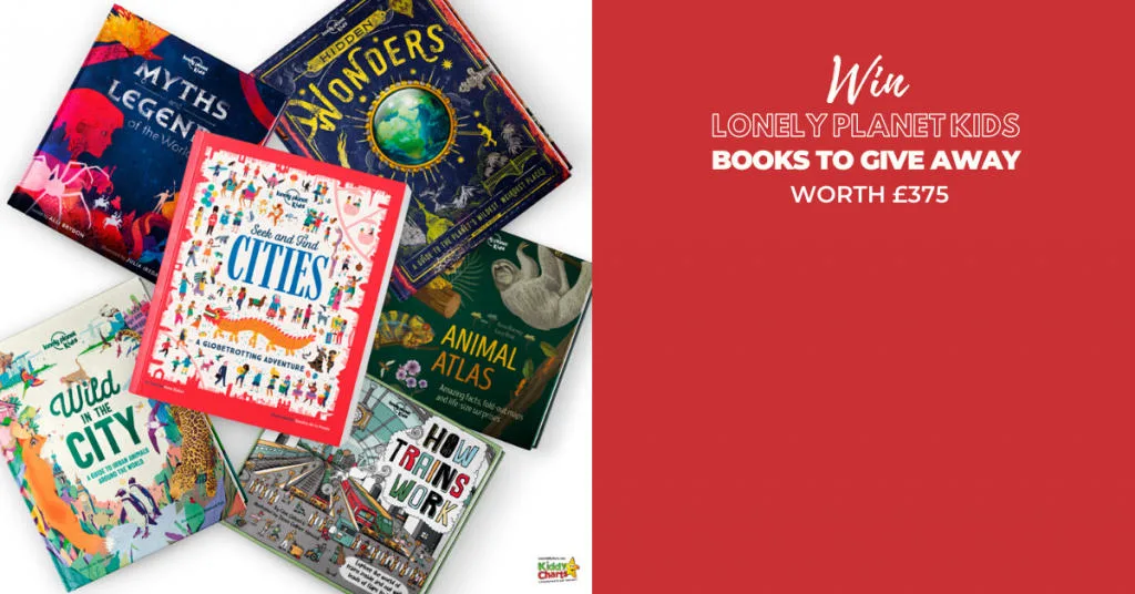 We’ve got five fantastic lonely planet kids books bundles – worth over £75 each – to give away on day 3 of Kiddy Charts Advent!