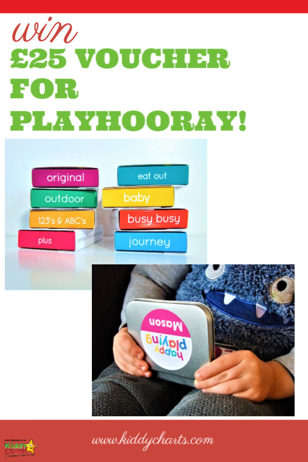 Keep your little ones busy and give yourself five minutes for a cuppa, with PlayHOORAY playPROMPTS. We've got a £25 voucher to give away!
