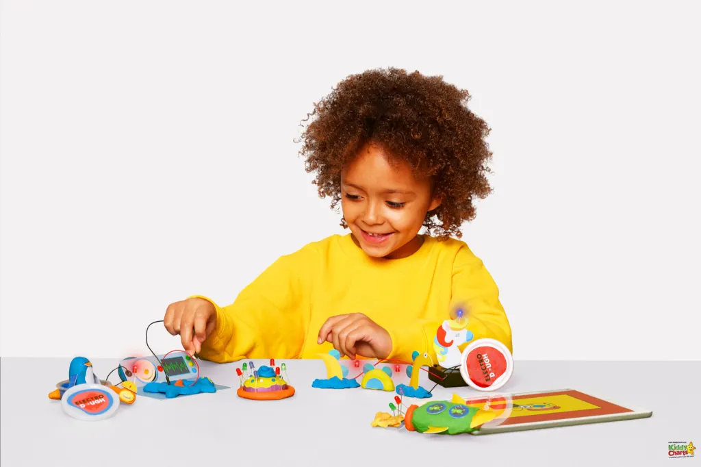Child playing with toys.
