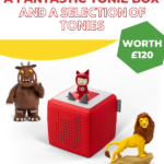A giveaway is being hosted by Kiddy Charts where participants can win a Tonie Box and selection of Tonies worth £120.