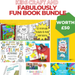 A giveaway is being held for a bundle of craft and fun books worth £50 for both adults and kids.