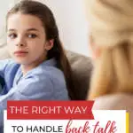 The image is showing how to handle difficult conversations with children, with the help of Kiddy Charts, a website providing resources for parents.