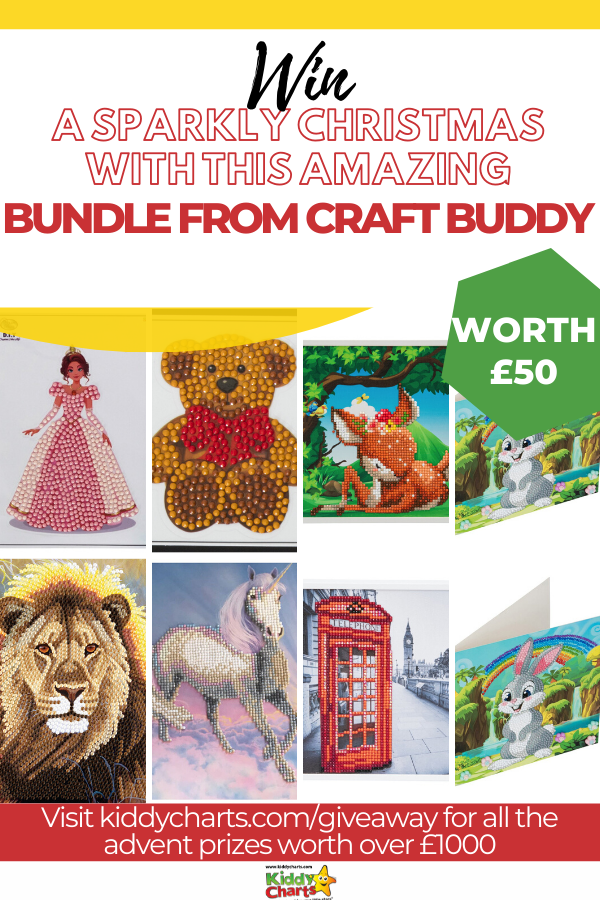 Take some time to relax and enjoy the therapeutic benefits of Crystal Art with this fantastic prize bundle from Craft Buddy – worth over £50!