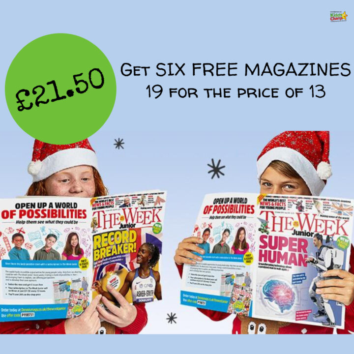 Kiddy Charts is offering six free magazines for the price of thirteen, providing a world of possibilities for children to explore.