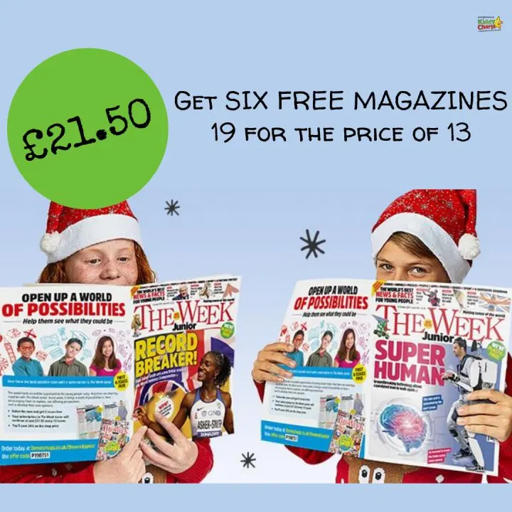 Kiddy Charts is offering six free magazines for the price of thirteen, providing a world of possibilities for children to explore.