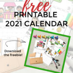 Kiddy Charts is offering a free printable 2021 calendar with an editable version for parents to help their children stay organized.