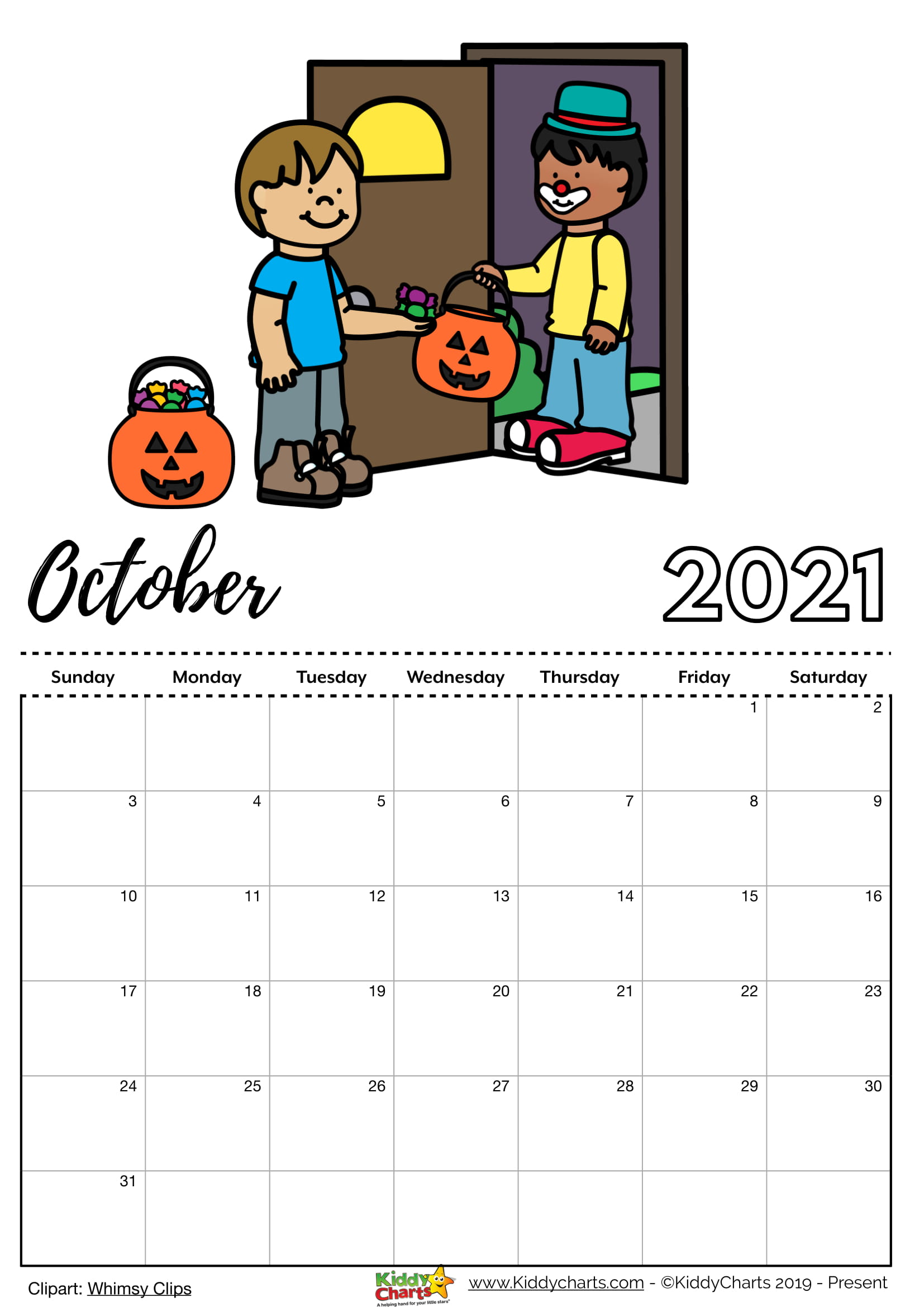 Free printable 22 calendar: includes editable version Inside Blank Calendar Template For Kids