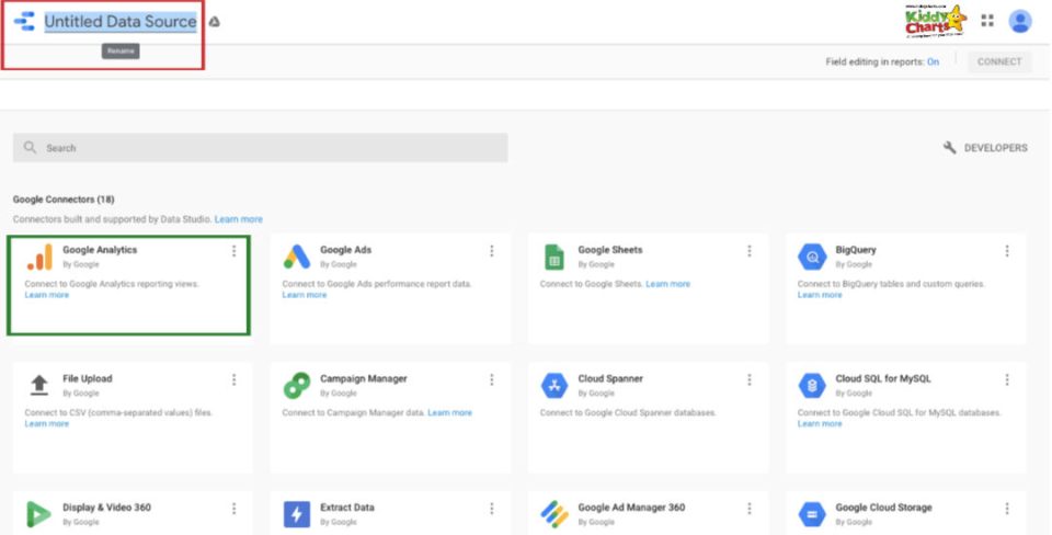 Google Data Studio Tutorial for Beginners and Bloggers - KiddyCharts