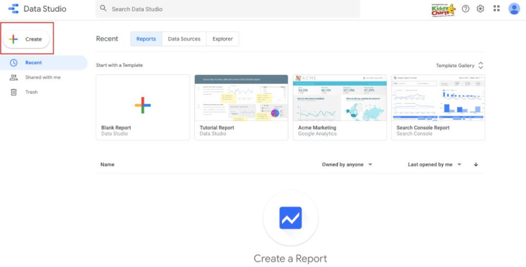 Google Data Studio Tutorial for Beginners and Bloggers - KiddyCharts