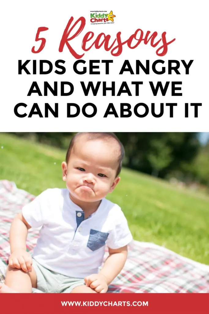Reasons kids get angry