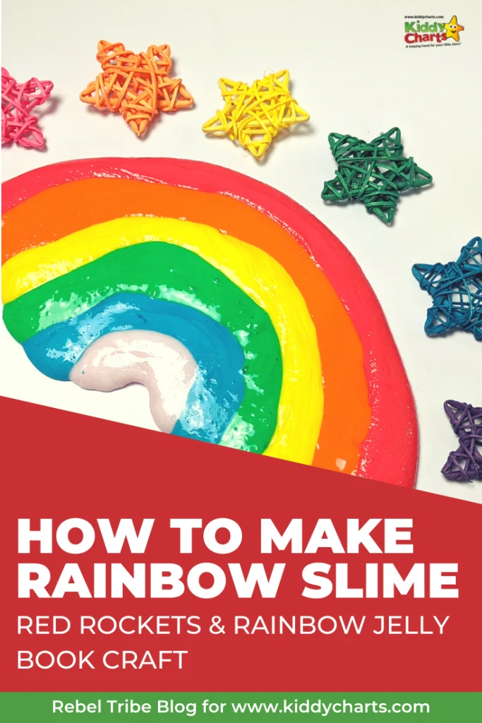 How to make rainbow slime red rockets and rainbow 