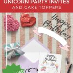 Throwing a unicorn party is a fun way to enjoy the magic of unicorns with your kids. Today we’re sharing our favorite unicorn party invites and cake topper printables so you can throw a festive party without the extra costs. #Printable #Unicorn #PartyIdeas