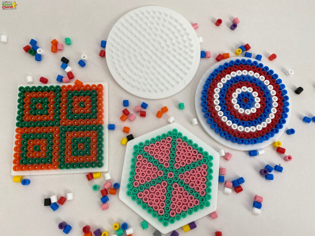 How to make hama bead coasters