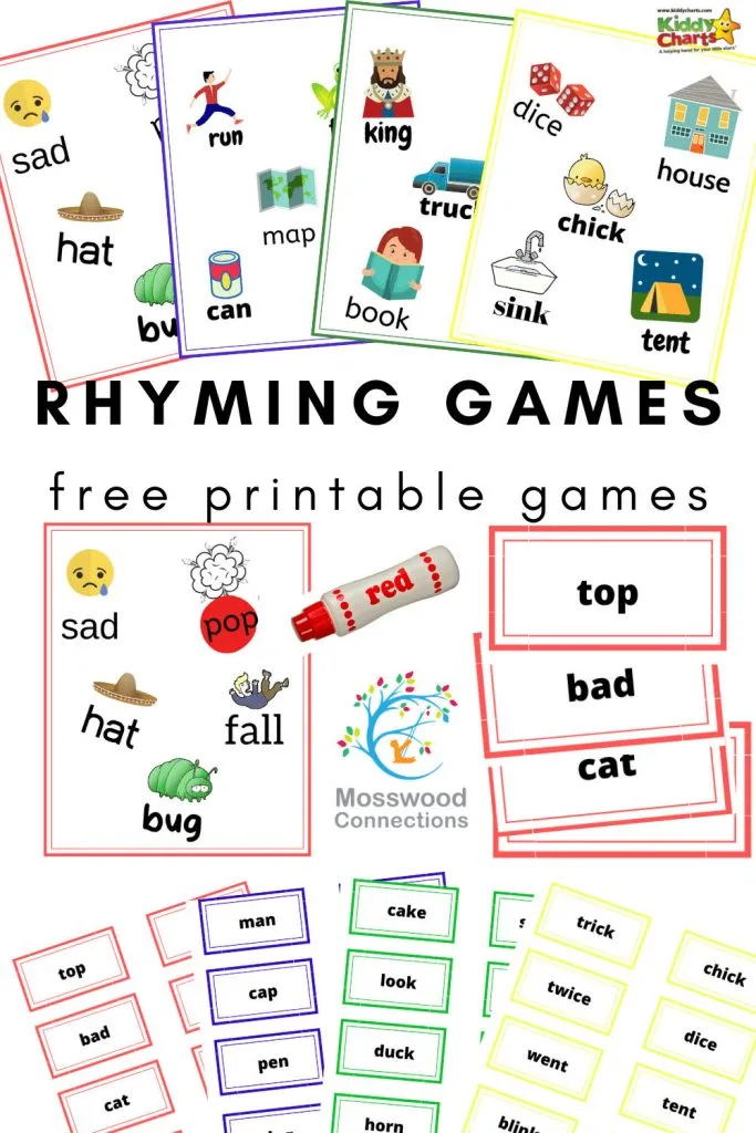 rhyming games for kids