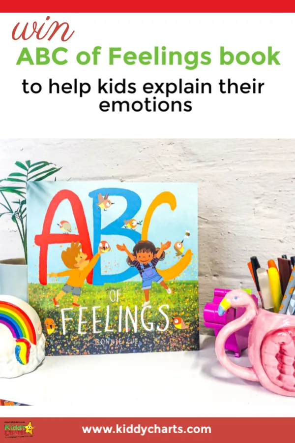 Win ABC of Feelings book to help kids explain their emotions