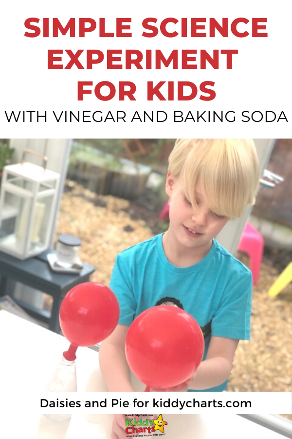 Simple science experiment for kids with #31DaysOfLearning