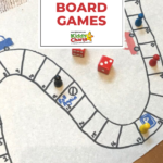 The image is showing a website that helps people design and make their own board games.