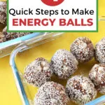 Welcome to the first day of 31 Days of Learning! Learning to make energy balls with your kids is a fantastic way to teach them about healthy eating! #31daysoflearning #healthyeating #kiddycharts #energyballs #makeenergyballs #teachhealthyeating #learning #goodeducation #healthysnacks #bestsnack #kidsenergy
