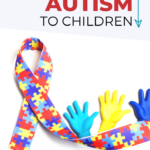 This image is providing guidance on how to explain autism to children using resources from the website Kiddy Charts.