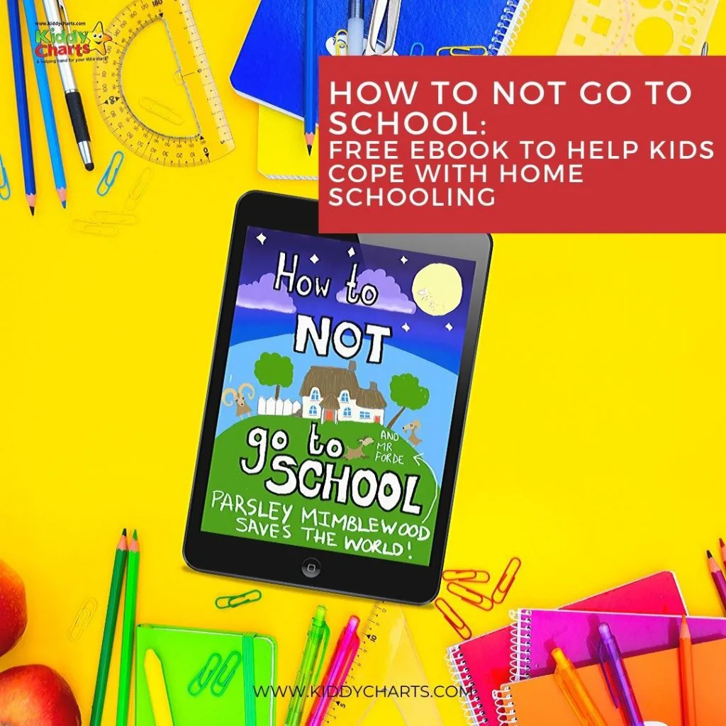 How to not go to school - Free eBook to help kids cope with homeschooling