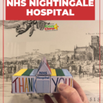 Children are being encouraged to build and color their own version of the NHS Nightingale Hospital to show appreciation for the NHS and St. Paules Church.