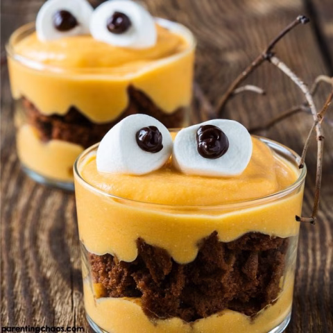 The camera captures a close-up of the food.