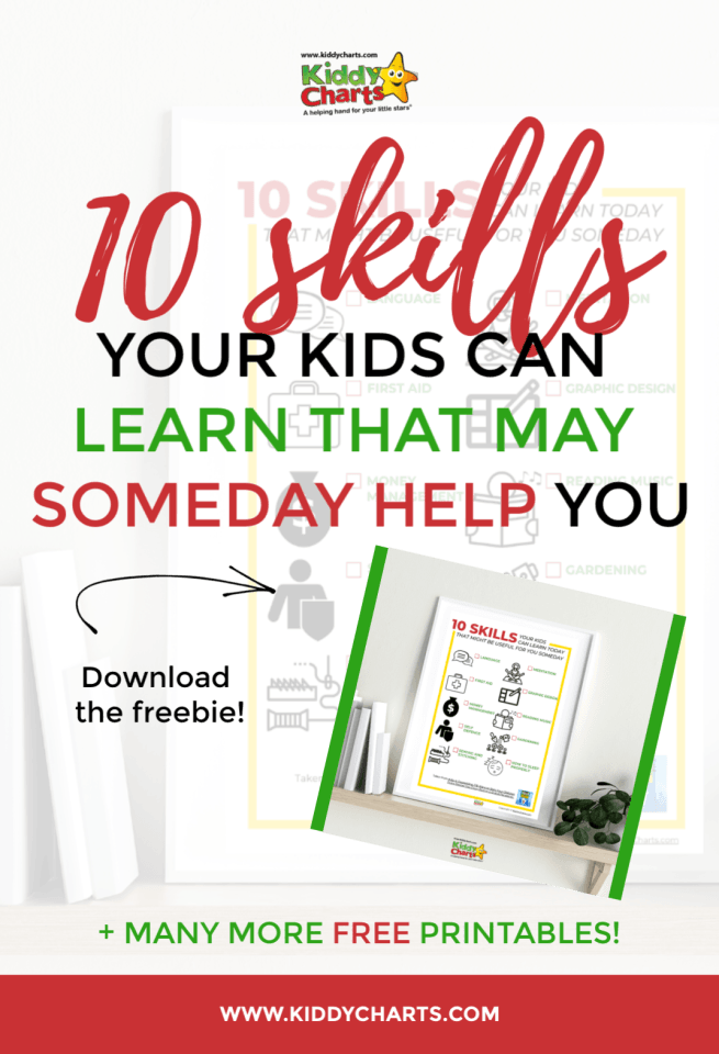 10 skills your children can learn that might be useful for you ...