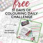 Kiddy Charts is offering free kids coloring pages for 31 days, with a different theme for each day, and the option to share their creations on the website.