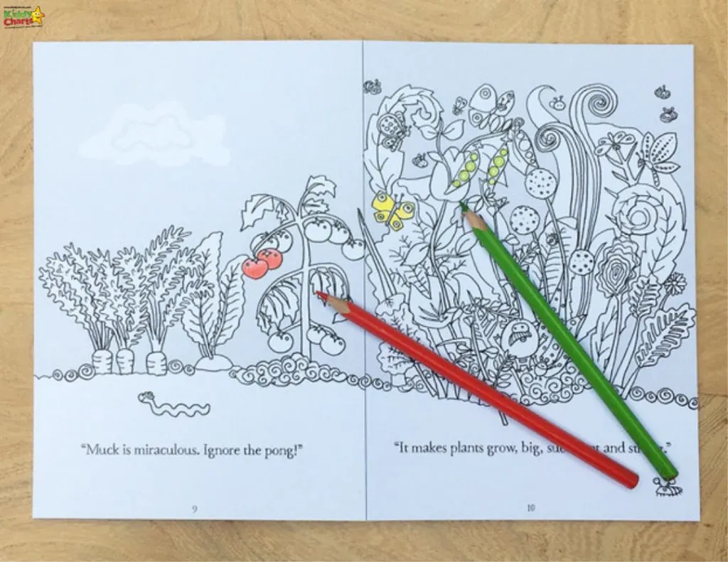 Muck is Yuck colouring book 