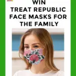 A family is being given the chance to win treat republic face masks through a giveaway on the website www.kiddycharts.com.